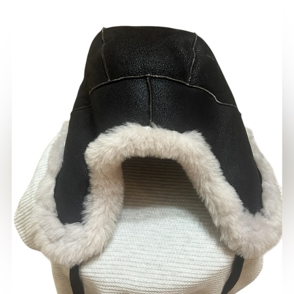 Overland B-3 Sheepskin Aviator Hat - Picture 12 of 15
